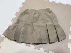 petit main ベージュ フレアスカート 90