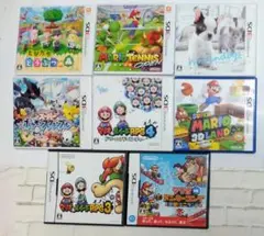 【まとめ売り】DS/3DSソフト 全8本セット マリオ・とび森・ポケモン 他