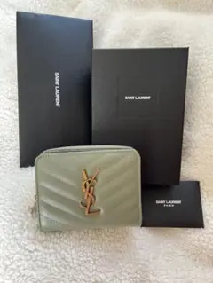 SAINT LAURENT 二つ折り財布 ミニ財布