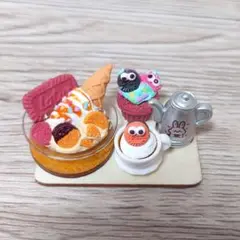 ティーセットプレート❁ソフトクリーム
