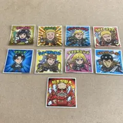 ロッテビックリマン　進撃の巨人　シールセット