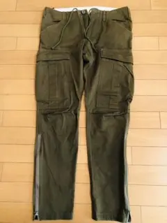 ✴︎最終　ミリタリーカーゴパンツ　オリーブ