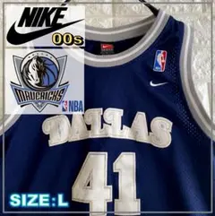 NIKE NBA マーベリックス レジェンド ノビツキー ゲームシャツ 4327