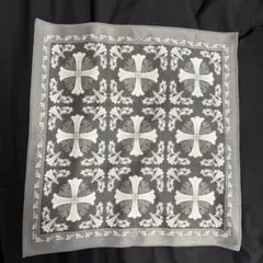 【最安値】クロムハーツChromehearts クロス模様ハンカチメガネ拭き十字 CHROME HEARTS クロムハーツ（原本無） アイウェアクロス メガネ