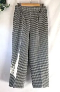 レディース服 ボトムス カジュアルパンツ ロングパンツ チェック柄 (Ⅾ‐80)