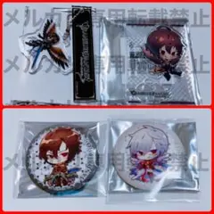 未使用 グラブル サンダルフォン ルシフェル 缶バッジ アクキー アクスタ 4点