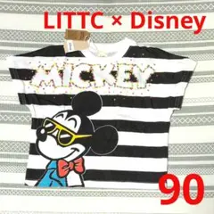 10 ☆新品☆ リトシー×ディズニー　半袖Tシャツ　90