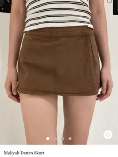 Brandy Melville ミニスカート ショートパンツ キュロットS