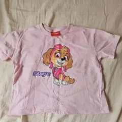 スカイ Tシャツ ピンク 110 パウパトロール