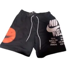 NIKE ナイキ ハーフパンツ world tour ブラック　Lサイズ