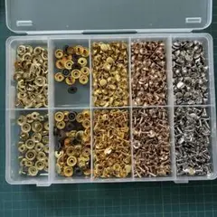 「両9長」 両面カシメ　リングホック