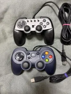 Logicool cybergadget 有線コントローラー　steam