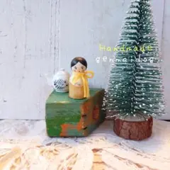 ミニチュア ペグドール ハンドメイド ⑳ アンティーク風 ブライス ペグドール ミニチュア S セット ハンドメイド アンティーク風