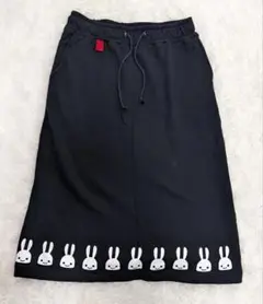 ✨極美品✨ CUNE 6連 うさぎ デニムスカート キューン ひざ丈 スカート ✨極美品✨ CUNE 6連 うさぎ デニムスカート キューン ひざ丈