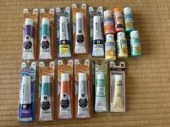 【新品・未使用】DAISO アクリル絵の具セット 20cc・25cc・30cc