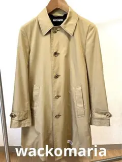 WACKO MARIA ステンカラーコート　カシミア混　美品 2025年最新】WACKOMARIA メンズ ステンカラーコートの人気