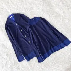 新品 《ジェーンモア》 (M) ニットアンサンブル ボトルネック 着回し 上品