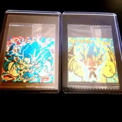 ドラゴンボールウエハースシールベジット2種セット