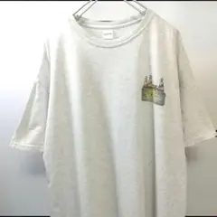 ギルダン A·B·C Pediatrics ホワイトグレー Tシャツ XL 古着