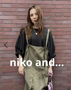 ニコアンド [MODE NORM CORE]♥ リネン天竺ドルマンプルオーバー