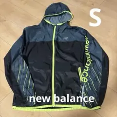 new balance ニューバランス アウター ウィンドブレーカー 黒 S