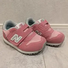New Balance 373 ベビーシューズ ピンク 13cm