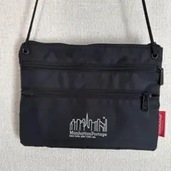 【Manhattan Portage／マンハッタンポーテージ】 サコッシュ　黒