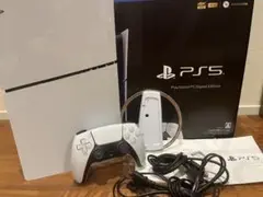 PlayStation 5デジタルエディション本体　CFI-2000B01縦置き