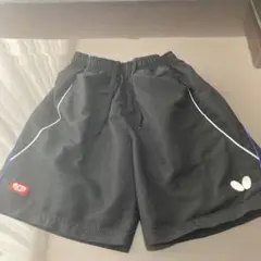 Butterfly 卓球用ショートパンツ 黒☆M