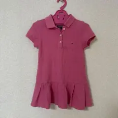 TOMMY HILFIGER ピンク ポロドレス 92