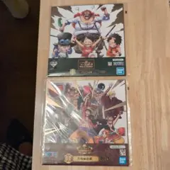 ワンピース名場面色紙2点