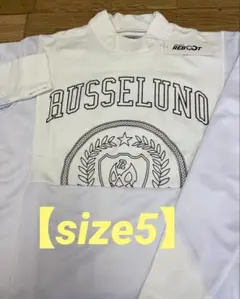 新品正規品【RUSSELUNO/5】長袖モックネック　ストレッチ　吸汗速乾