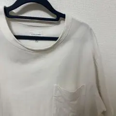 CURLY ポケットTシャツ　ホワイト