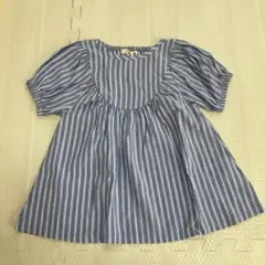 しまむら　ストラップチュニック　半袖　100㎝
