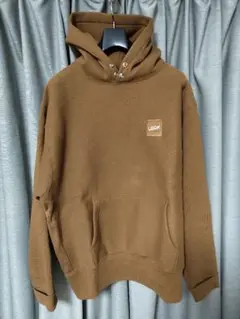 LOGK フード付きブラウンパーカー