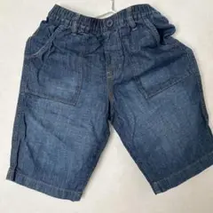 ダークブルー ハーフパンツ 子供用Lサイズ 150cm〜160cm