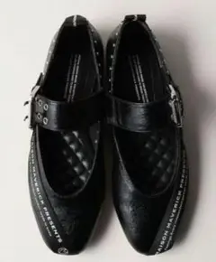 新品 MAISON MAVERICK PRESENTS フラットシューズ 黒