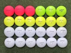 No.583 美品ロストボール Titleist ゴルフボール 24個セット