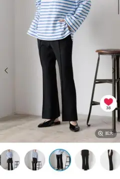 ラナテック　フレアパンツ　ローリーズファーム
