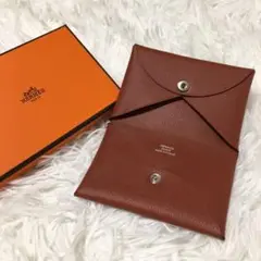 【新品】HERMES エルメス カルヴィ カードケース 名刺入れ D刻印