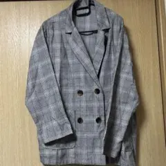 FUN ジャケット　チェック柄