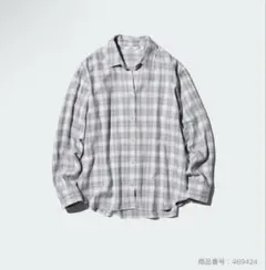 【UNIQLO】ソフトフランネルスキッパーシャツ　ユニクロ