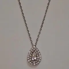 Vendome Aoyama Pt ダイヤモンド ネックレス