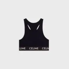 CELINE セリーヌ ボーダー アスリート ブラ タンクトップ