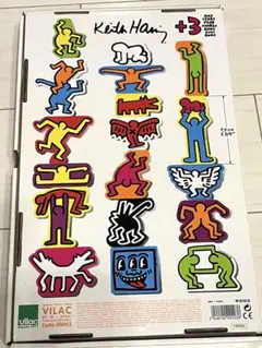 Keith Haring　キースヘリング　VILAC バランスブロック　木製積木