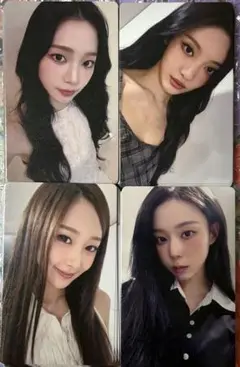 aespa DirtyWork jumpup サイン会 四枚セット　 トレカ