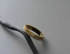 ステンレス ストーンリング 重ね付けにも