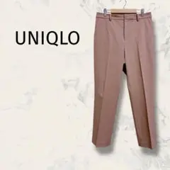 UNIQLO ユニクロ スマートアンクルパンツ L ウエストゴム 無地 オフィス