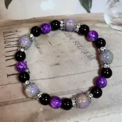 ★ハンドメイド★ ガラスビーズ ブレスレット