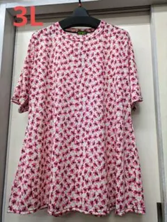 夏物　SPECIAL REQUEST　オシャレかわいいデザインチュニックT　3L